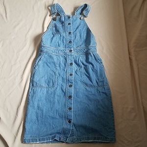 Overall dress with pockets